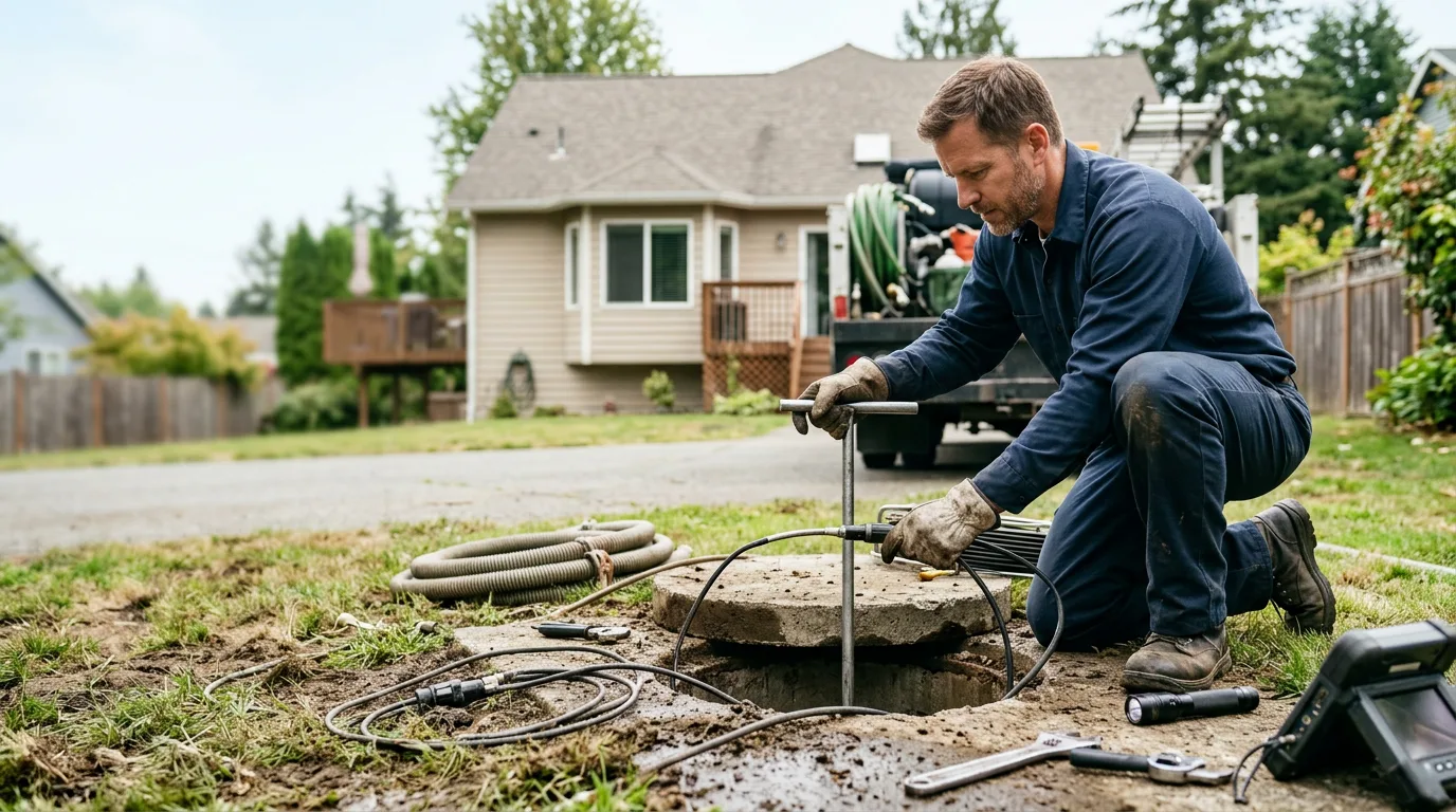 Septic Tank Pumping in Rainier, WA